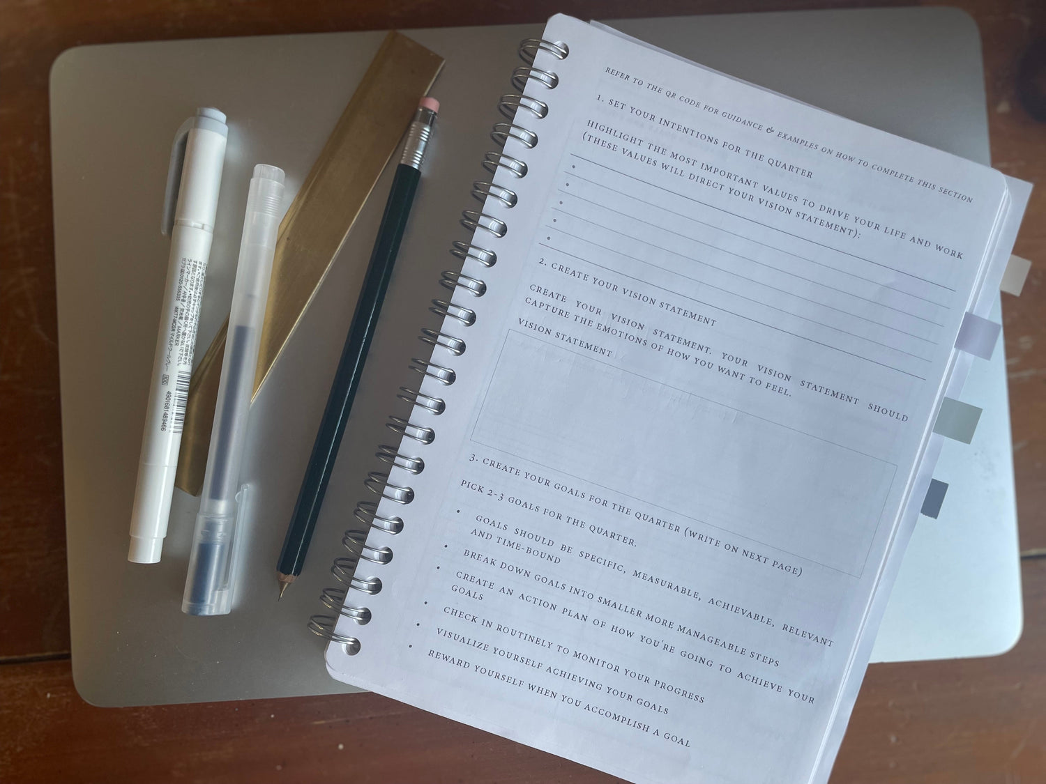 How to Set Intentional Goals and Create a Vision for Your Quarter