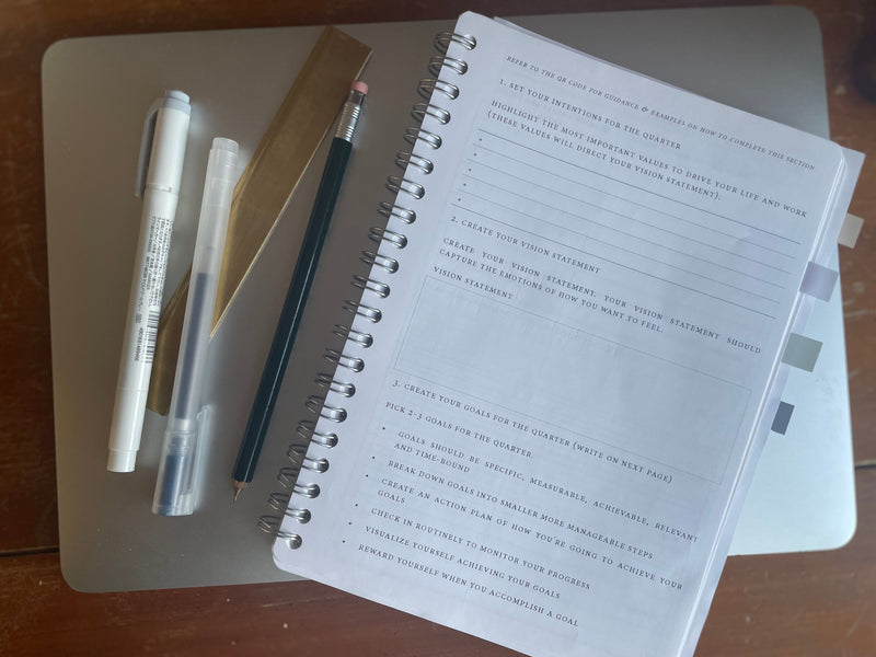 How to Set Intentional Goals and Create a Vision for Your Quarter
