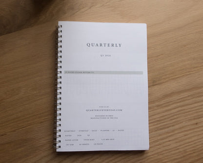 Q4 2026 Quarterly Everyday Daily Planner Digital Download (Copy)