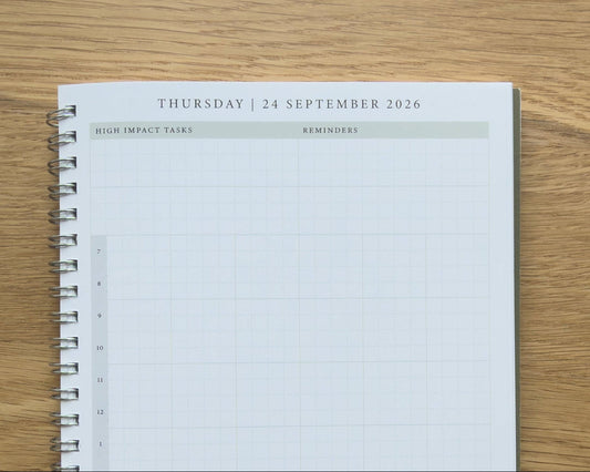 Q3 2026 Quarterly Everyday Planner Download