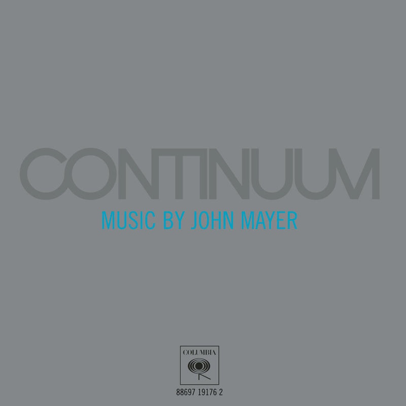 Continuum album cover by John Mayer