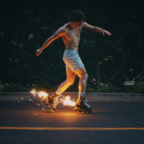 Fireworks & Rollerblades album cover by Benson Boone